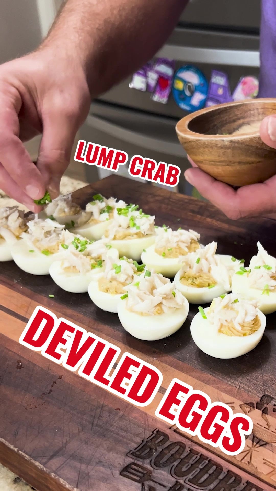 Lump Crab Deviled Eggs – Boudreaux's Backyard