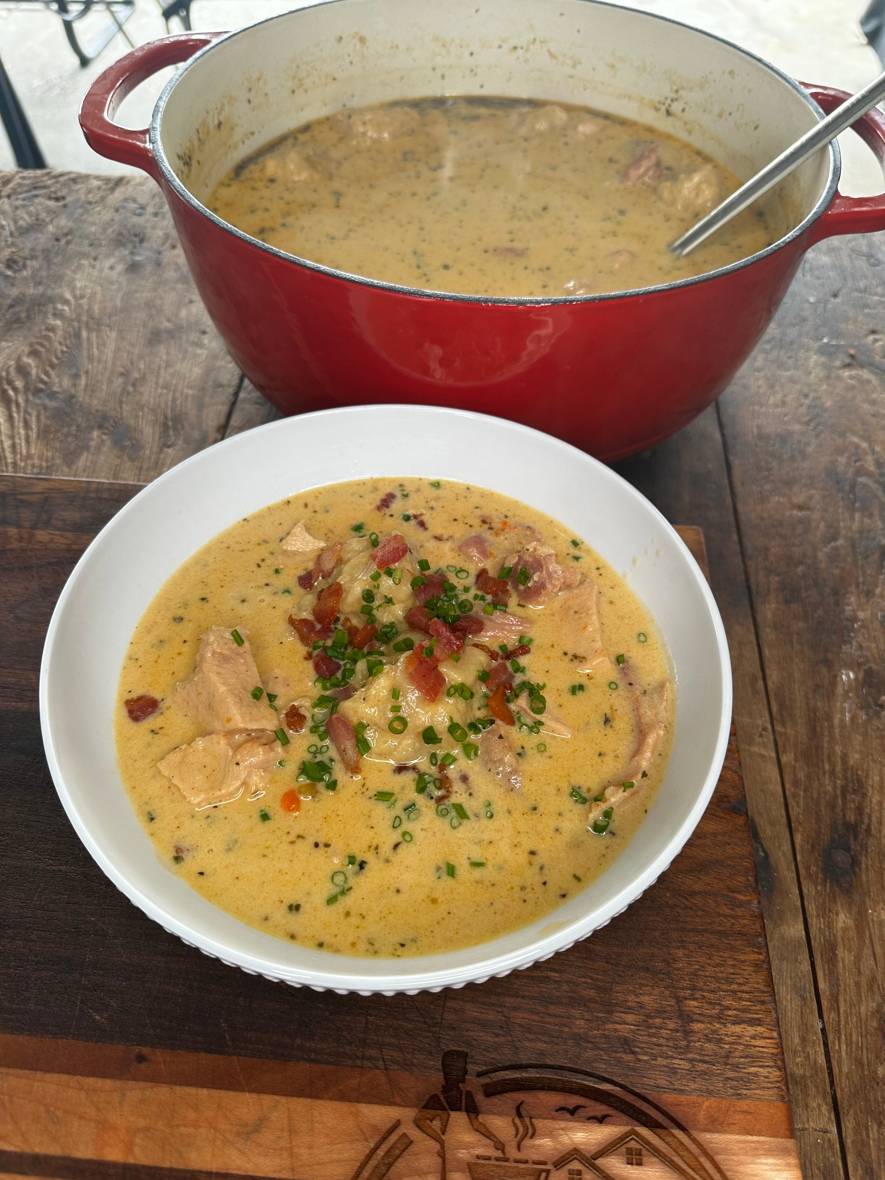 Backyard Chicken and Dumplings – Boudreaux's Backyard