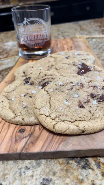 Salted Bourbon Chocolate Chunk Cookies – Boudreaux's Backyard