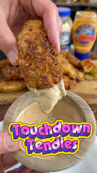 Touchdown Tenders with Hot & Spicy Cowboy Ranch