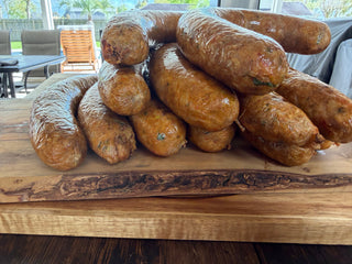 Smoked Crawfish Boudin