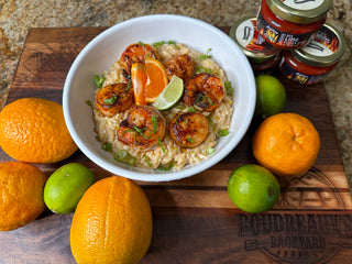 Spicy Citrus Orzo With Gulf Shrimp & Scallops