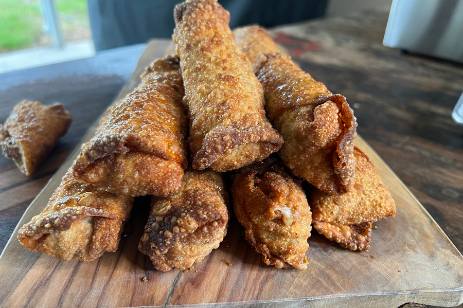 Butter Beans with Shrimp Boudreaux's Backyard