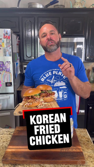 Korean Fried Chicken Sandwich