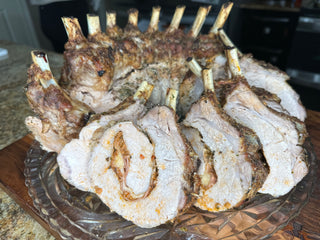 Stuffed Crowned Pork Roast