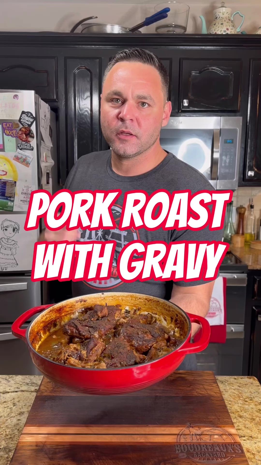 Pork Roast With Gravy – Boudreaux's Backyard